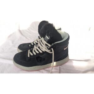 Diadora Women's Black Velvet Sneakers